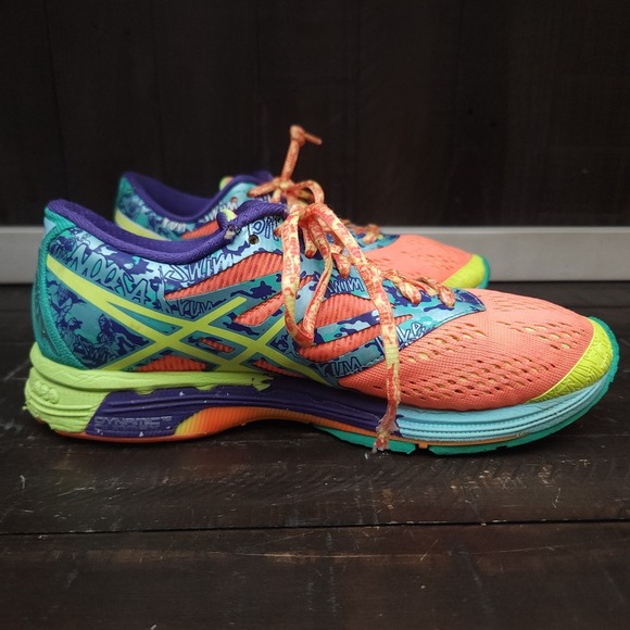 Asics  Gel Noosa Tri 10 Women Size 6.5 T580N Multicolor Running Shoes Sneakers - Picture 9 of 14